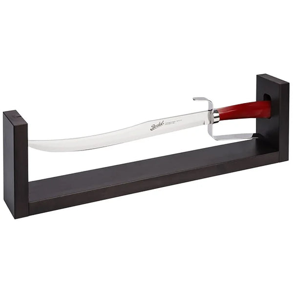 Champagne sabre on stand, 52 cm - Berkel Elegance - red