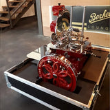 Caisse de transport avec leviers pour machine à snijmachine Berkel