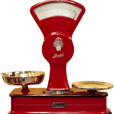 Berkel Vintage Double Scale VI Red