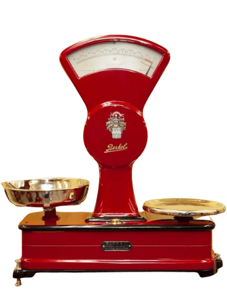 Berkel Vintage Double Scale VI Red