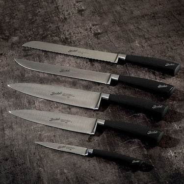 Messenset in leren blok, 5 delig - Berkel Elegance