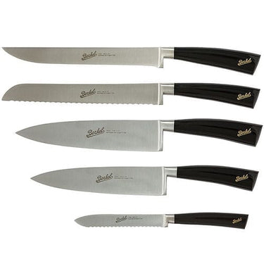 Messenset in leren blok, 5 delig - Berkel Elegance