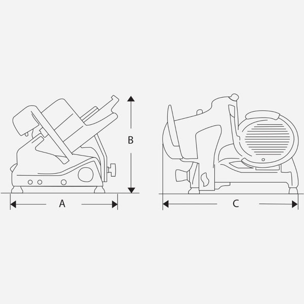 Domina Gravity Slicer SLG350 - Red