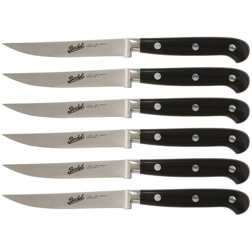 6-Piece Elegant Knife Set - Black